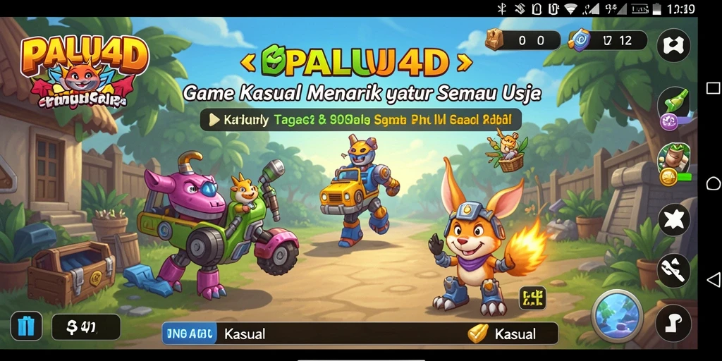 Tampilan antarmuka <strong>PALU4D</strong> yang menarik dan penuh warna.