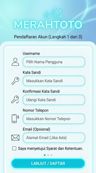 Buat Akun Baru Merahtoto dengan Mudah